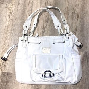 💗 Dolce & Gabbana Summertime White Travel Tote/Shoulder Bag 💗